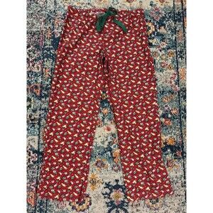 Vineyard Vines Christmas Pajama Pants Dog Whale‎ Presents Unisex Sz Medium